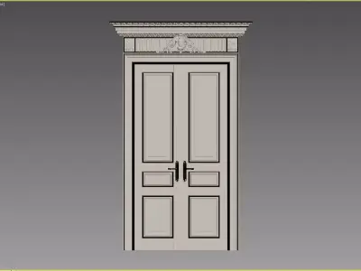 Classic Doors 08 3D model