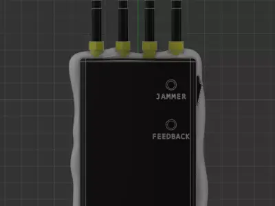 Payday 2 ECM Jammer Fridge Magnet Free 3D print model