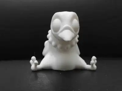 Cartoon Pigeon 3D print model