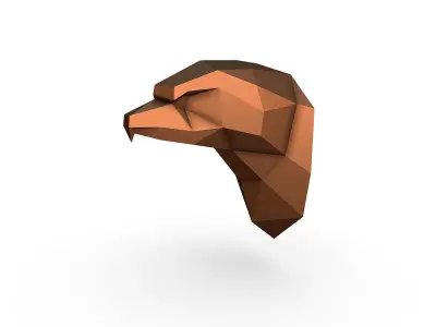 Eagle head 3D print model order