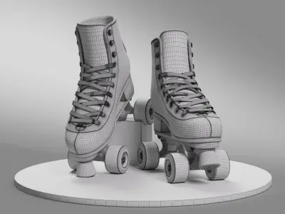 Roller skates Osprey 02 3D model
