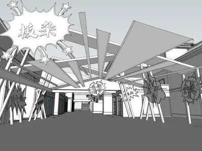 Chinese damper head 3D model