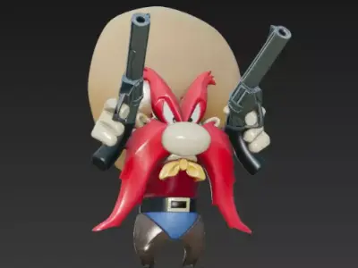Yosemite Sam - Looney Tunes 3D print model
