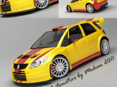 Suzuki SX 4 WRC special 3D model