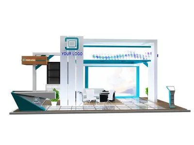 Booth Exhibition Stand a99 3D model