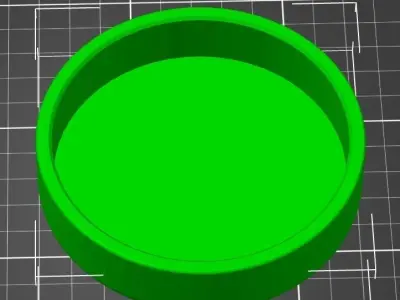 CNC tailstock cover 3D print model