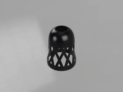Faceted lampshade Free 3D print model