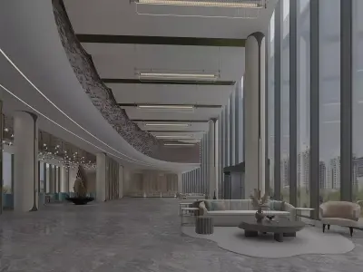 Lounge Design 3D model