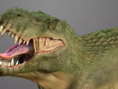 Dinosaur T-Rex HighPoly Model Print Ready 3D model