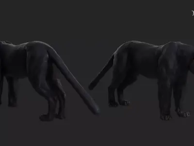 Panther 3D model