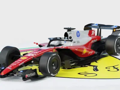 F1 Ferrari SF-26 2026 3D model