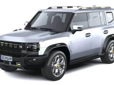 Jetour T2 2025 3D model