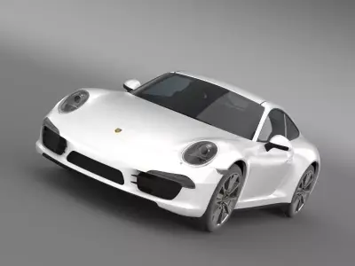 Porsche 911 Carerra S 2013 3D model