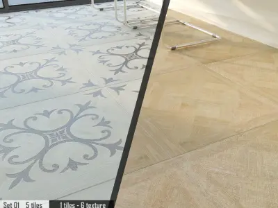 ARIANA LARIX Set 01 3D model