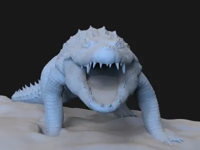 Crocodile 3D model