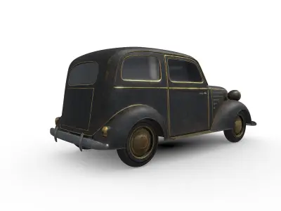 1932car old car 3D model