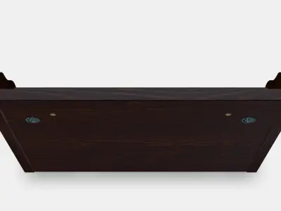 LEVLA wall storage Low-poly 3D model