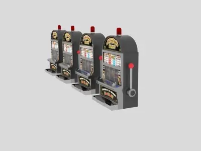 Jumbo Slot Low-poly 3D model