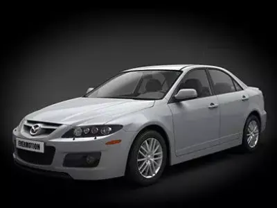 Mazda 6 sedan 3D model