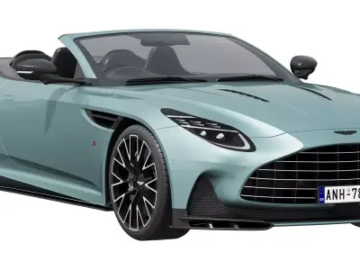 Aston Martin DB12 Volante S 2026 3D model