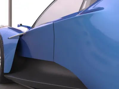 Aston Martin Vanquish Vision 2019 3D model