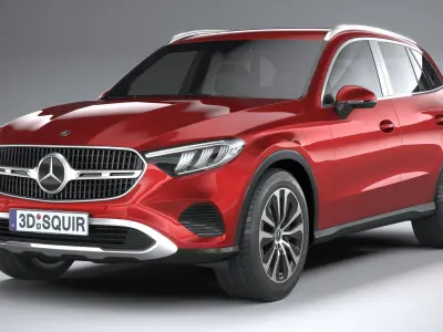 Mercedes-Benz GLC Basic 2023 3D model