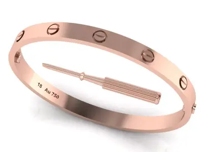 Love Bracelet Size 21 3D print model