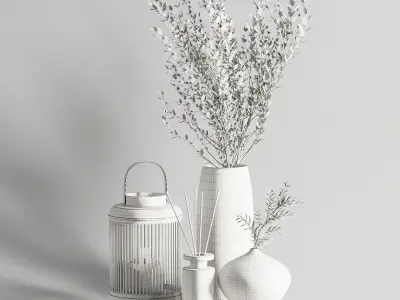 Decorative set028 3D model