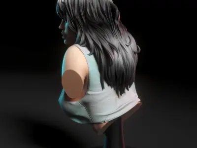 Druuna Bust Free 3D print model
