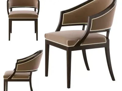 Pavlova Occasional Chair chai ming 3D model