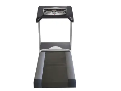 Treadmill Low Poly tread machine Free low-poly 3D model