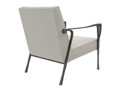  HOLLY HUNT Dublin Lounge Chair 3D model