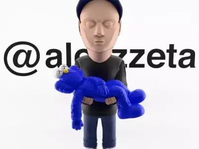 Kaws Authors Brian Donnelly for Print 3D print model