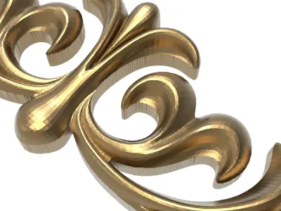  decorative pattern ready for 3D printing 3D model 429