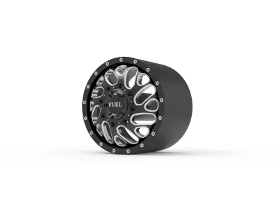 fuel off road FRONT TRITON wheel 3d print model 3D print model
