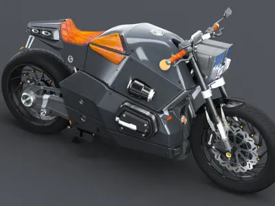 Concept Bike 3D model