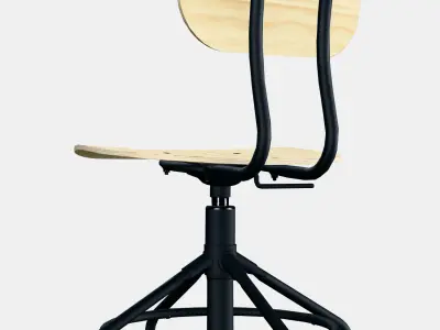 KULLABERG KULLABERG Swivel chair Low-poly 3D model