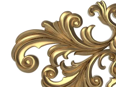  decorative pattern ready for 3D printing 3D model