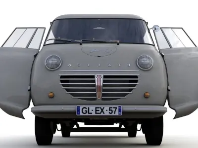 GOLIATH EXPRESS 1100 PICKUP 1957 3D model