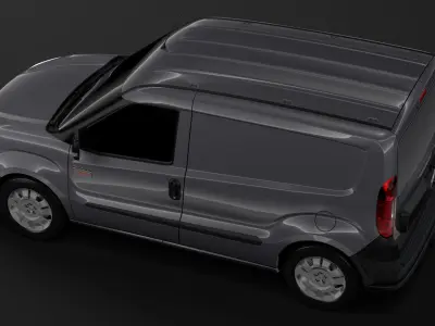 Ram ProMaster City Tradesman Cargo Van L1 2020 3D model