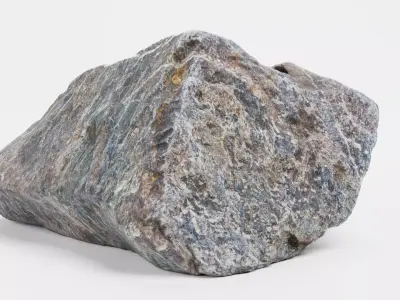 Rock - Scanned Low-poly 3D model