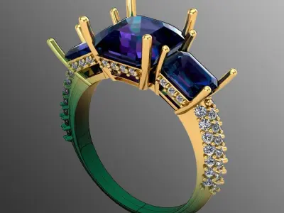 Ring pl  39 3D print model