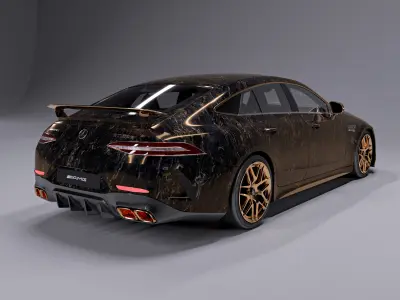 Mercedes AMG GT 63 S luxury 3D model