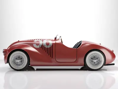 Ferrari 125 S 1947 3D model