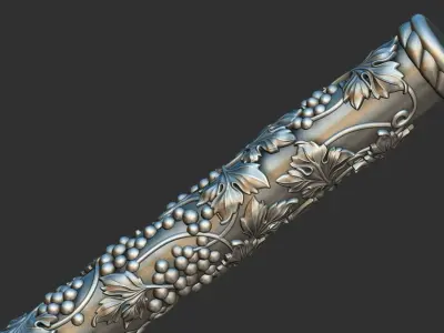 church furniture pillar 3D model