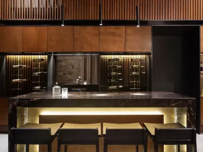 Luxury private House Bar and TV Room 3D model