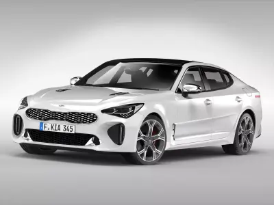 Kia Stinger GT 2018 3D model