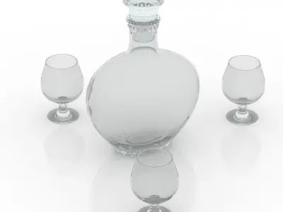 Decanter 05 3D model