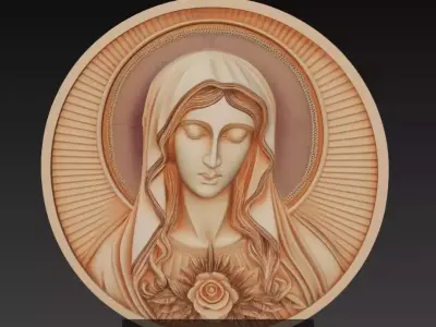 Sacred Relief Icons - Baroque Religious Art Sculpture Collection