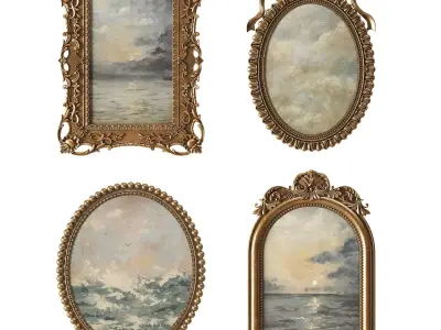 Picture Frames 10 3D model